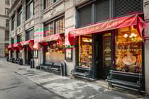 Enjoy a power lunch at Balthazar