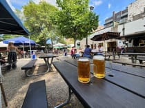 Enjoy Czech Beer and Grilled Bratwurst at Bohemian Hall & Beer Garden