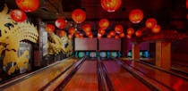 Play the game at a cool bowling alley