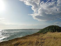 Take in the sunset at Torre dell'Ovo