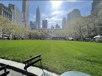 Grab lunch and lounge in Bryant Park
