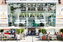 Browse the market at Eataly