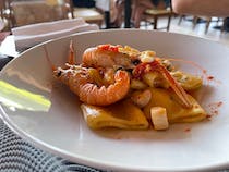 Try the seafood at Ristorante Le Scalelle