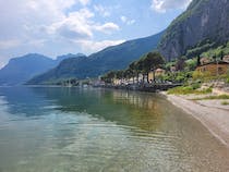 Take a dip at Spiaggia di Onno