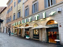 Have espresso or gelato at Giolitti