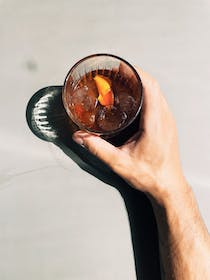 Enjoy a cocktail at Issimo