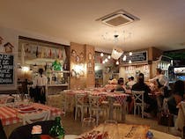 Try the authentic dishes at Fraschetteria ai tre archi