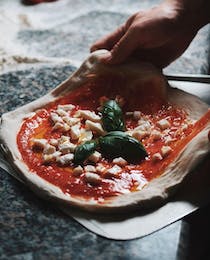 Share a couple of pizzas at Molino Pizzeria