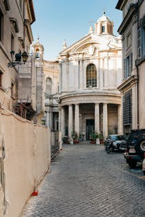 See an exhibition at Chiostro del Bramante