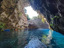 Explore Melissani Cave Lake's Turquoise Waters