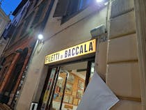 Have baccalà at Dar Filettaro