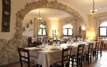 Experience the parmesan wheel at Ristorante la Ficarigna