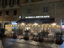 Eat authentic Roman food at Enzo al 29