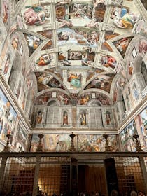 Wonder at Michelangelo’s frescos at the Sistine Chapel