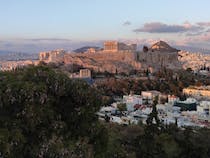 Take in the breathtaking views from Philopappos Hill