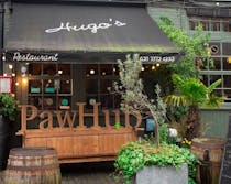 Relax at Hugo's famous terrace