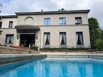 Grand interiors at Villa Necchi Campiglio