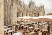 Overlook the Duomo at Giacomo Aregario