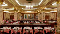 Try the French food at Brasserie Zedel