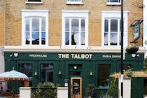 Try the wide menu at the Talbot