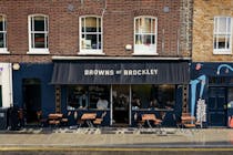 Enjoy delicious pastries and great coffee at Browns of Brockley