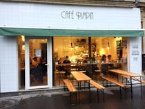 Dine alfresco at Café Pimpin 