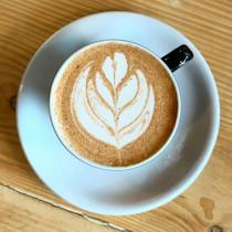 Savour the smooth coffee at Big Bad Wolf Coffee
