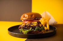 Enjoy gourmet burgers at the Burger Depot