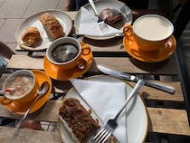 Enjoy the great coffee at The Press Room