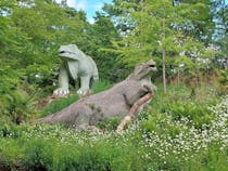Explore the Crystal Palace Dinosaurs