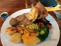 Enjoy a roast at the Oval Tavern