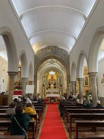 Explore the Church of Santa Bárbara de Nexe