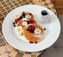 Try the pancakes at Pickled Pantry