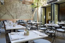 Dine under the olives at Lucques