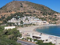 Relax and sunbathe at Fodele Beach