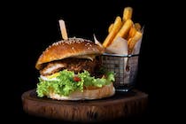 Savour the excellent burgers at Legends