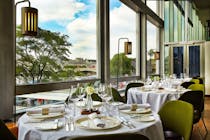 Have dinner with a river view at Skylon