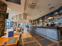 Enjoy the classic pub fare at the Beaufort Pub