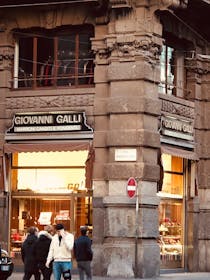 Chocolate boxes at Pasticceria Galli