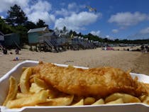 Enjoy Fresh Fish 'n' Chips by the Sea