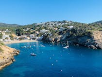 Explore Cala Vedella's Family Beach