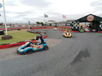 Race around Pebble Ridge Go Karts