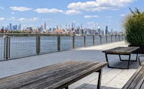 Wander around Domino Park 