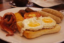 Grab a hearty breakfast at Elterwater Cafe