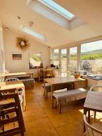 Enjoy beachside dining at Cafe Croyde Bay