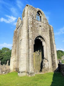 Explore the serene ruins of Shap Abbey
