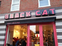 Drop in at Black Cat Café for a vegan bite