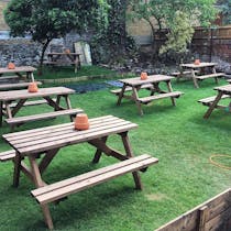 Have a pint in the garden at the Chesham Arms