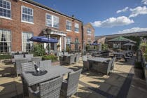 Dine alfresco at Branford's Restaurant & Bar