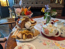 Indulge in cream tea at Rectory Farm Tearooms